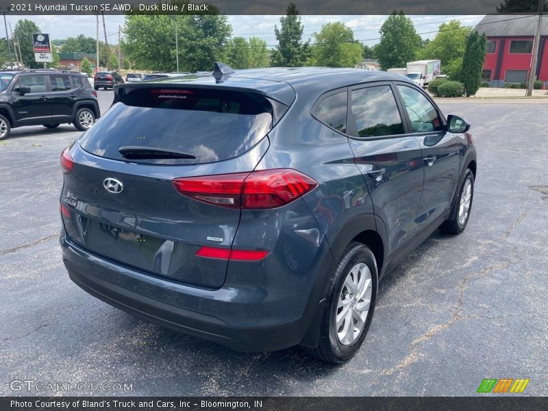 Dusk Blue / Black 2021 Hyundai Tucson SE AWD
