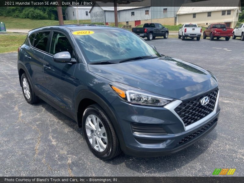Dusk Blue / Black 2021 Hyundai Tucson SE AWD