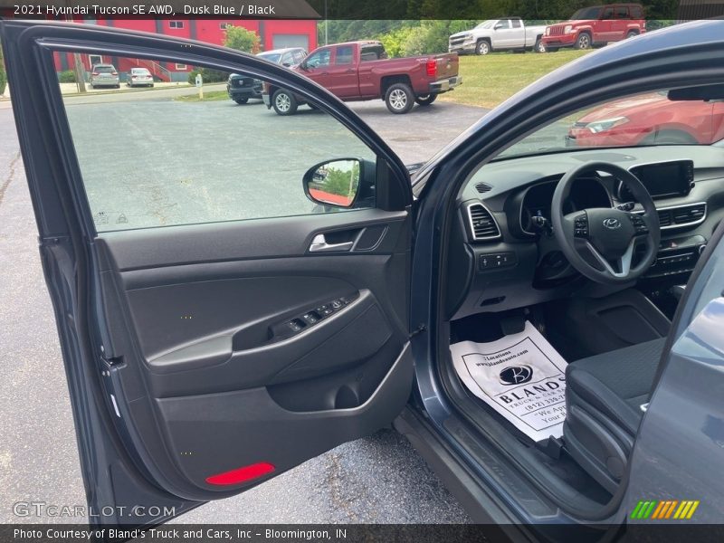 Dusk Blue / Black 2021 Hyundai Tucson SE AWD
