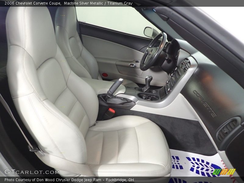 Front Seat of 2006 Corvette Coupe