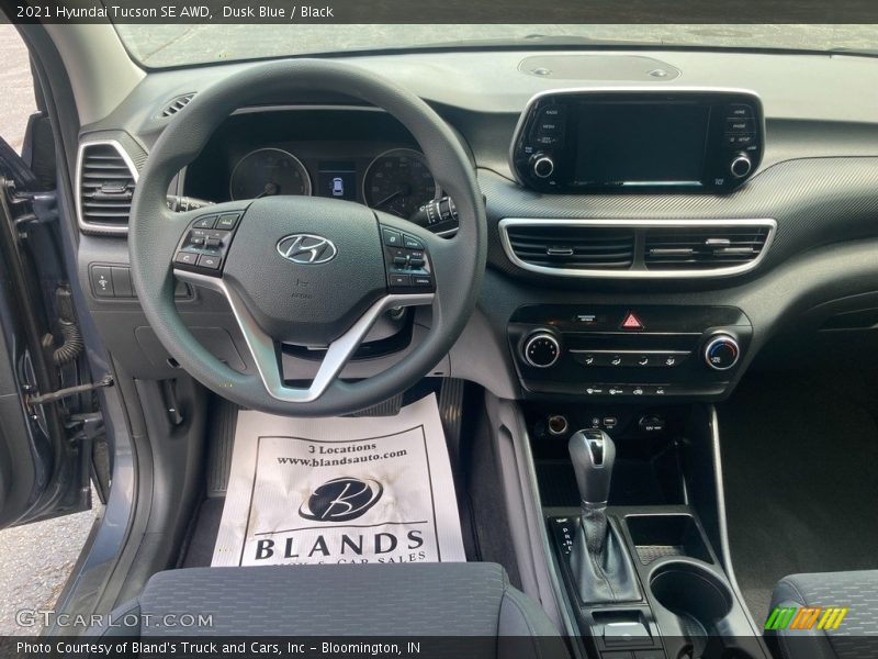 Dusk Blue / Black 2021 Hyundai Tucson SE AWD