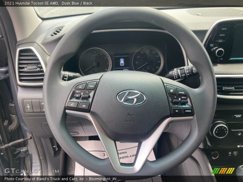 Dusk Blue / Black 2021 Hyundai Tucson SE AWD