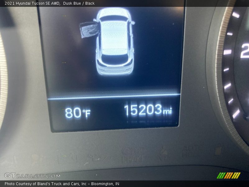 Dusk Blue / Black 2021 Hyundai Tucson SE AWD
