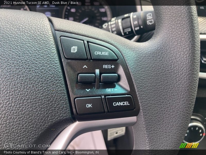 Dusk Blue / Black 2021 Hyundai Tucson SE AWD
