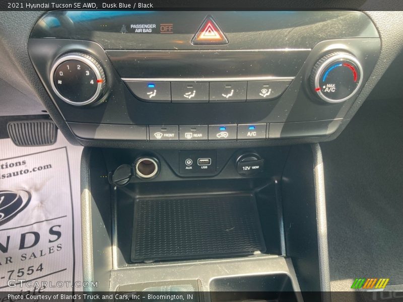 Dusk Blue / Black 2021 Hyundai Tucson SE AWD