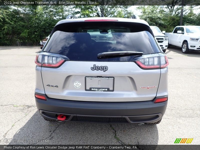 Billet Silver Metallic / Black 2022 Jeep Cherokee Trailhawk 4x4