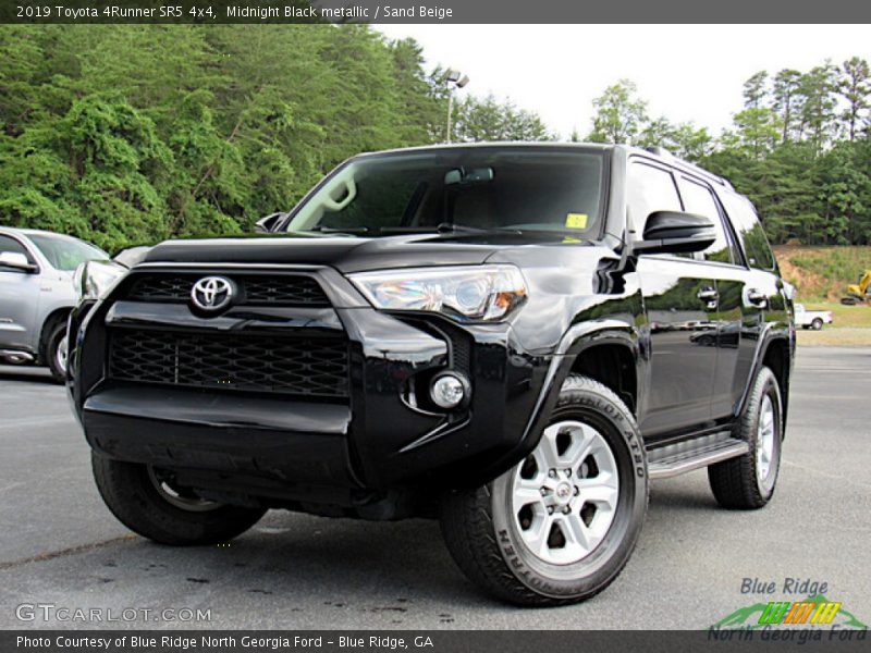 Midnight Black metallic / Sand Beige 2019 Toyota 4Runner SR5 4x4