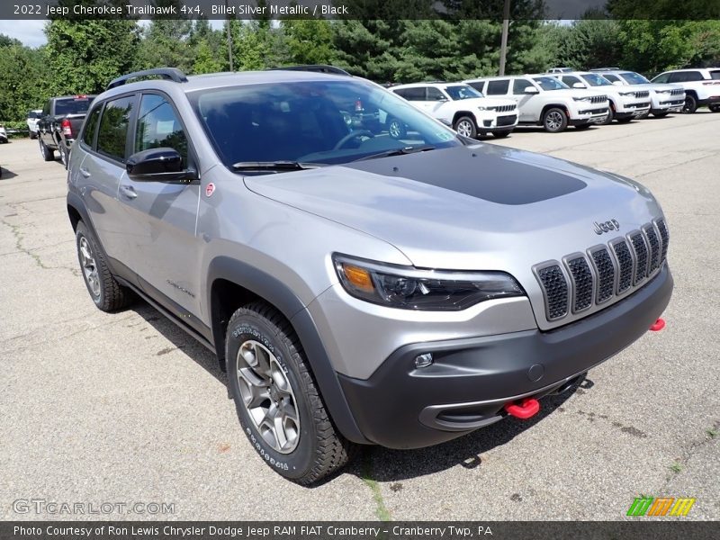 Billet Silver Metallic / Black 2022 Jeep Cherokee Trailhawk 4x4