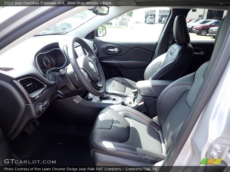 Billet Silver Metallic / Black 2022 Jeep Cherokee Trailhawk 4x4