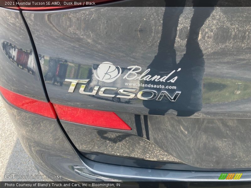 Dusk Blue / Black 2021 Hyundai Tucson SE AWD