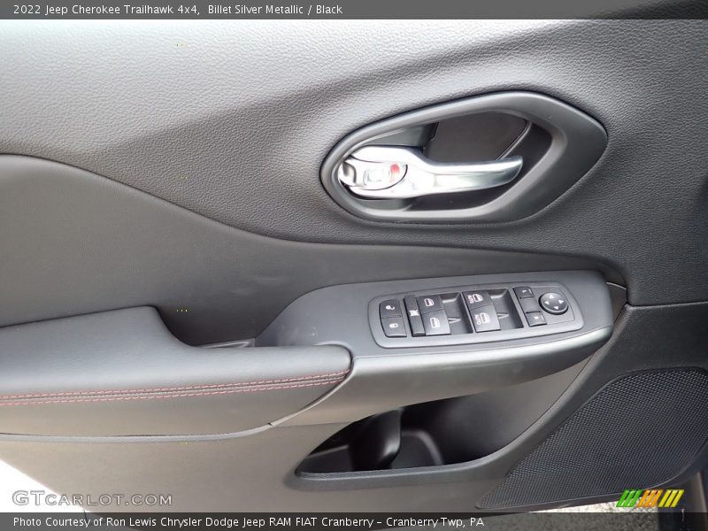 Billet Silver Metallic / Black 2022 Jeep Cherokee Trailhawk 4x4
