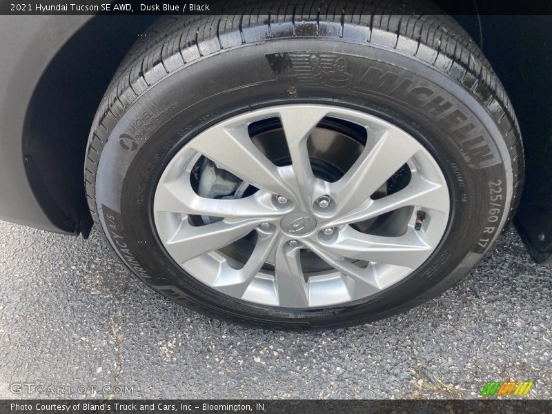 Dusk Blue / Black 2021 Hyundai Tucson SE AWD