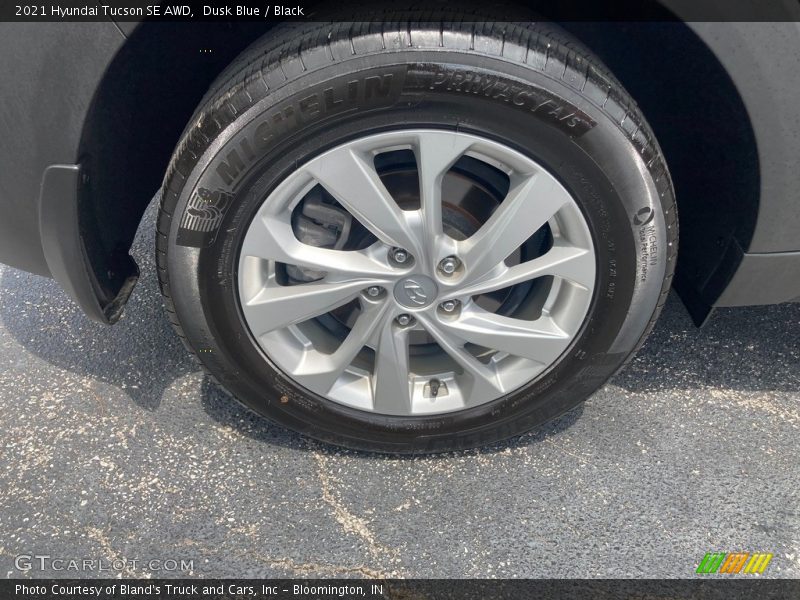 Dusk Blue / Black 2021 Hyundai Tucson SE AWD