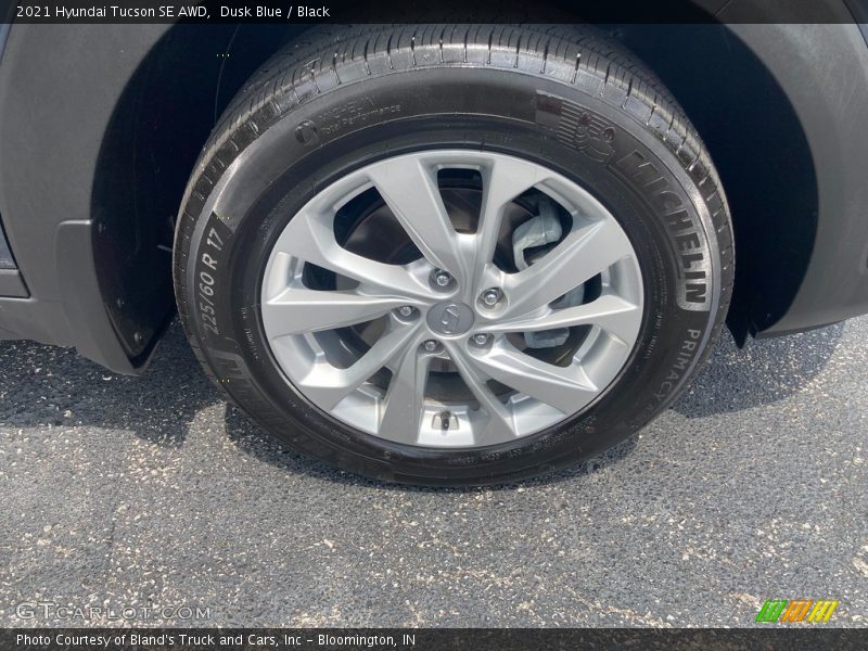 Dusk Blue / Black 2021 Hyundai Tucson SE AWD