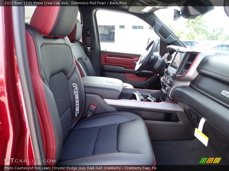 Front Seat of 2022 1500 Rebel Crew Cab 4x4