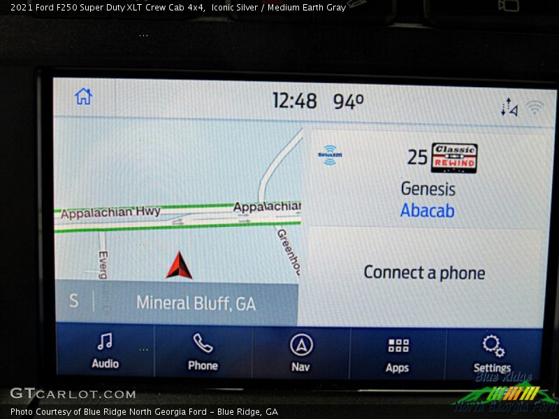 Iconic Silver / Medium Earth Gray 2021 Ford F250 Super Duty XLT Crew Cab 4x4