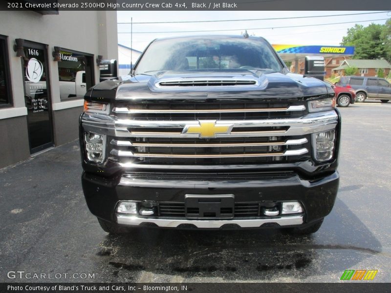 Black / Jet Black 2021 Chevrolet Silverado 2500HD High Country Crew Cab 4x4