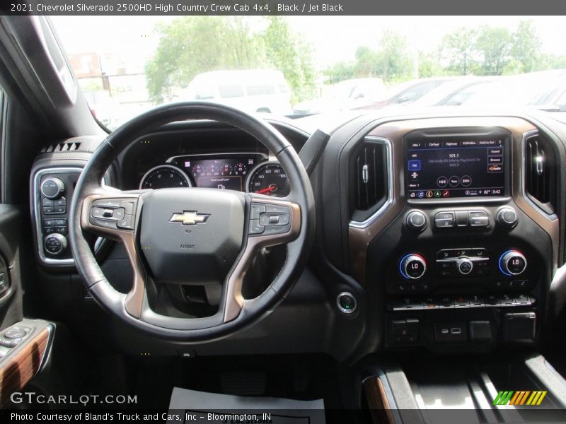 Black / Jet Black 2021 Chevrolet Silverado 2500HD High Country Crew Cab 4x4