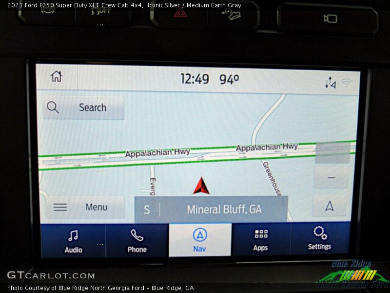 Iconic Silver / Medium Earth Gray 2021 Ford F250 Super Duty XLT Crew Cab 4x4