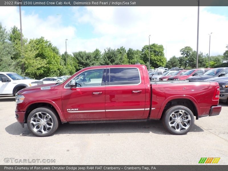  2022 1500 Limited Crew Cab 4x4 Delmonico Red Pearl