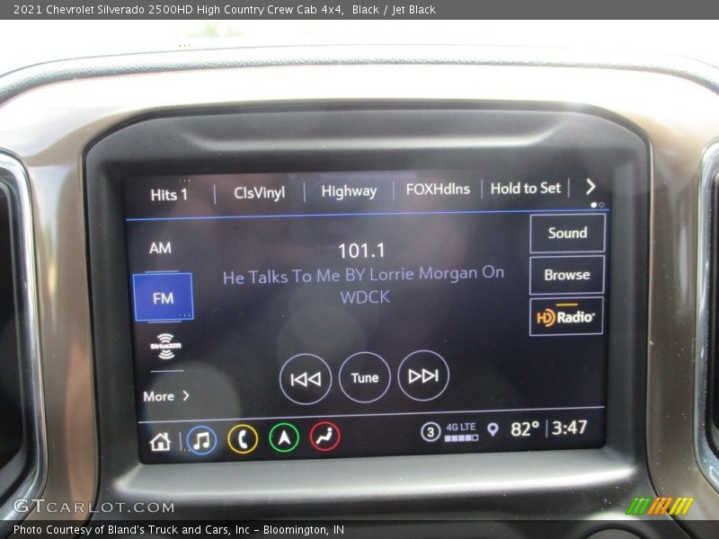 Black / Jet Black 2021 Chevrolet Silverado 2500HD High Country Crew Cab 4x4