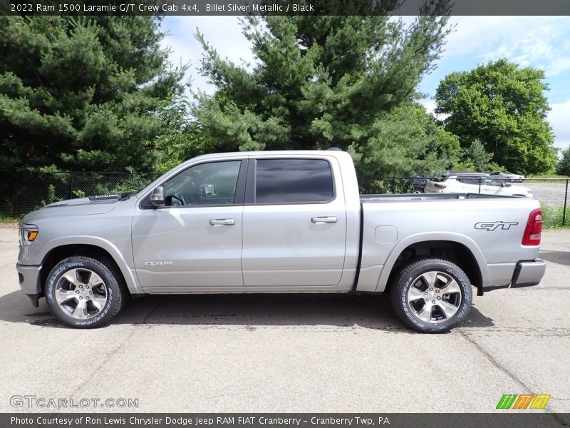  2022 1500 Laramie G/T Crew Cab 4x4 Billet Silver Metallic