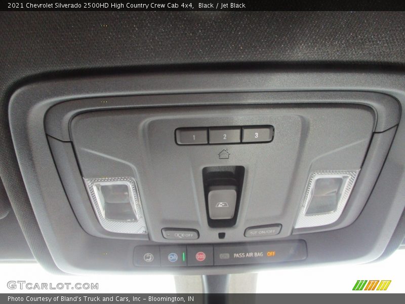Black / Jet Black 2021 Chevrolet Silverado 2500HD High Country Crew Cab 4x4