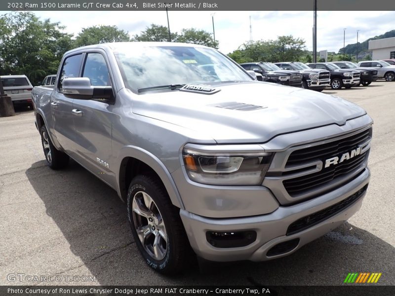 Billet Silver Metallic / Black 2022 Ram 1500 Laramie G/T Crew Cab 4x4