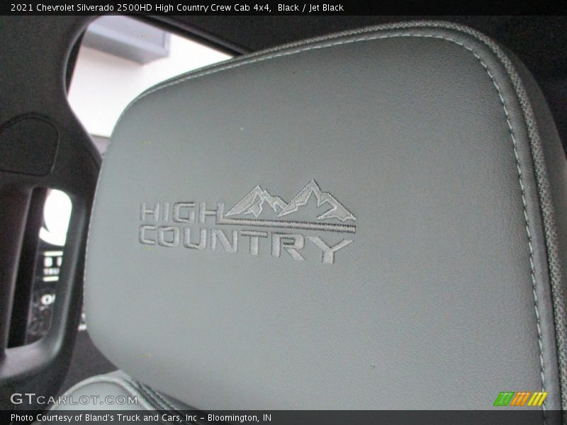 Black / Jet Black 2021 Chevrolet Silverado 2500HD High Country Crew Cab 4x4