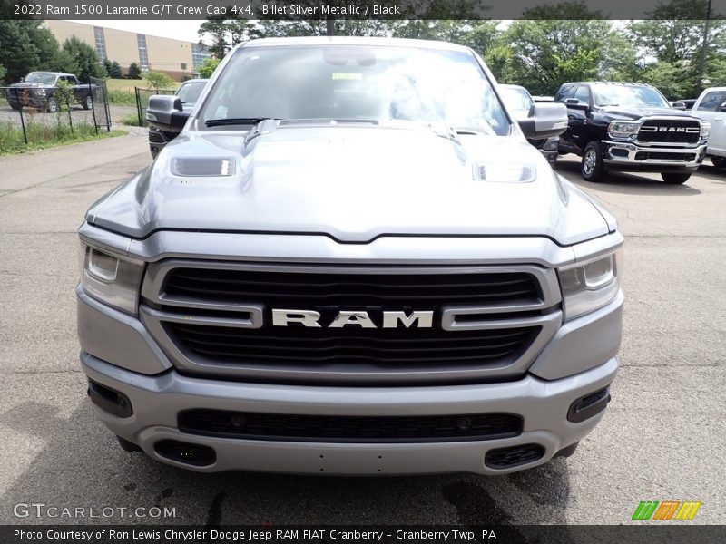 Billet Silver Metallic / Black 2022 Ram 1500 Laramie G/T Crew Cab 4x4