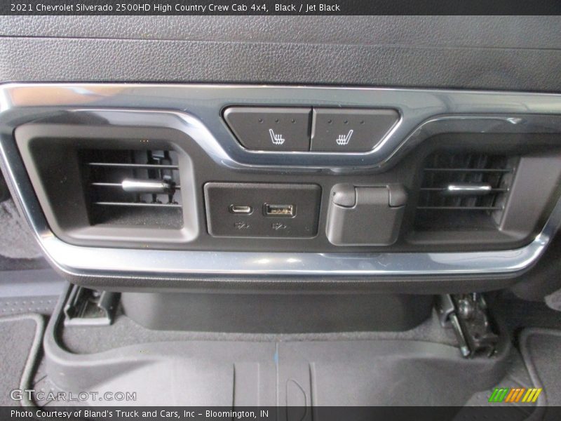 Black / Jet Black 2021 Chevrolet Silverado 2500HD High Country Crew Cab 4x4