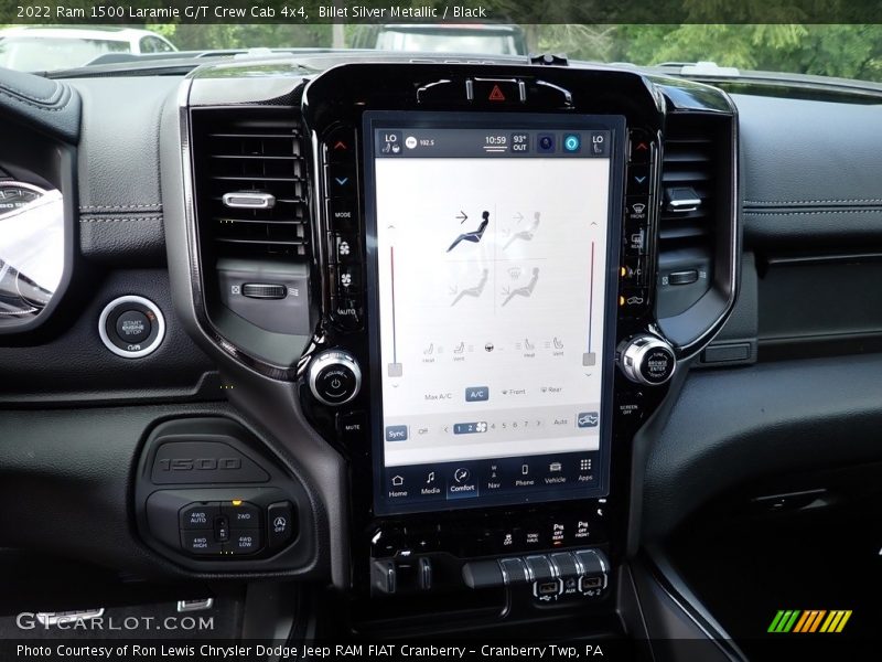 Controls of 2022 1500 Laramie G/T Crew Cab 4x4