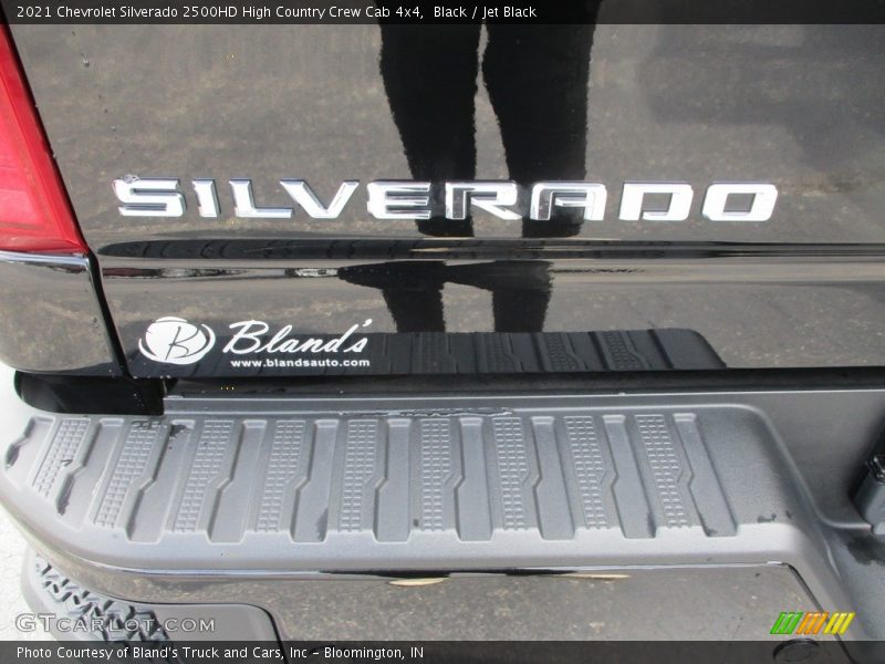 Black / Jet Black 2021 Chevrolet Silverado 2500HD High Country Crew Cab 4x4