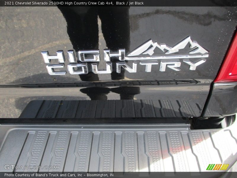 Black / Jet Black 2021 Chevrolet Silverado 2500HD High Country Crew Cab 4x4