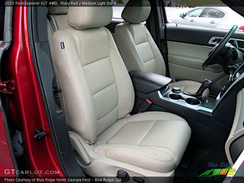 Ruby Red / Medium Light Stone 2015 Ford Explorer XLT 4WD