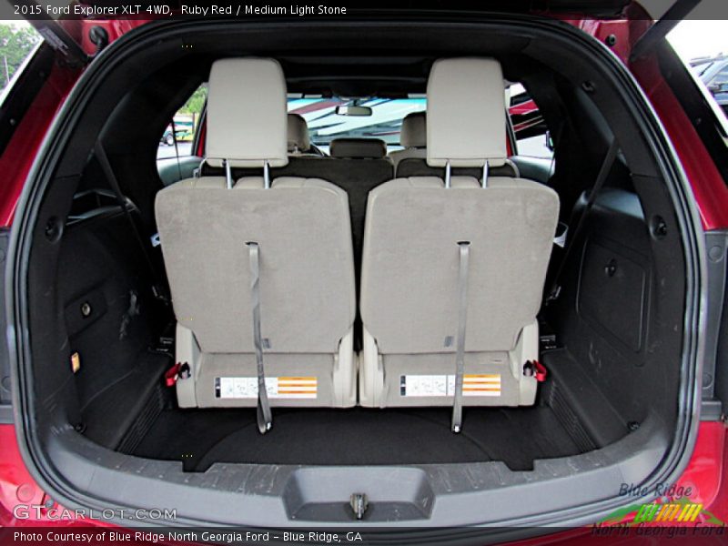 Ruby Red / Medium Light Stone 2015 Ford Explorer XLT 4WD
