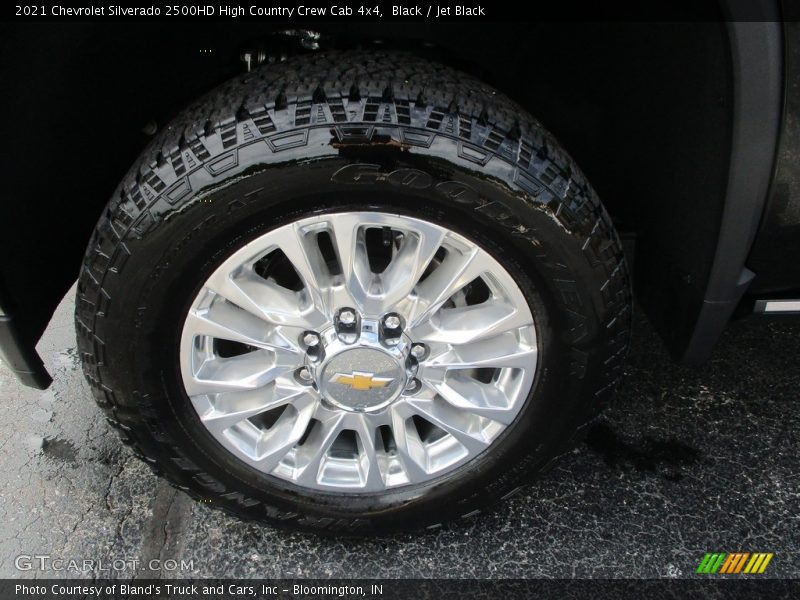 Black / Jet Black 2021 Chevrolet Silverado 2500HD High Country Crew Cab 4x4
