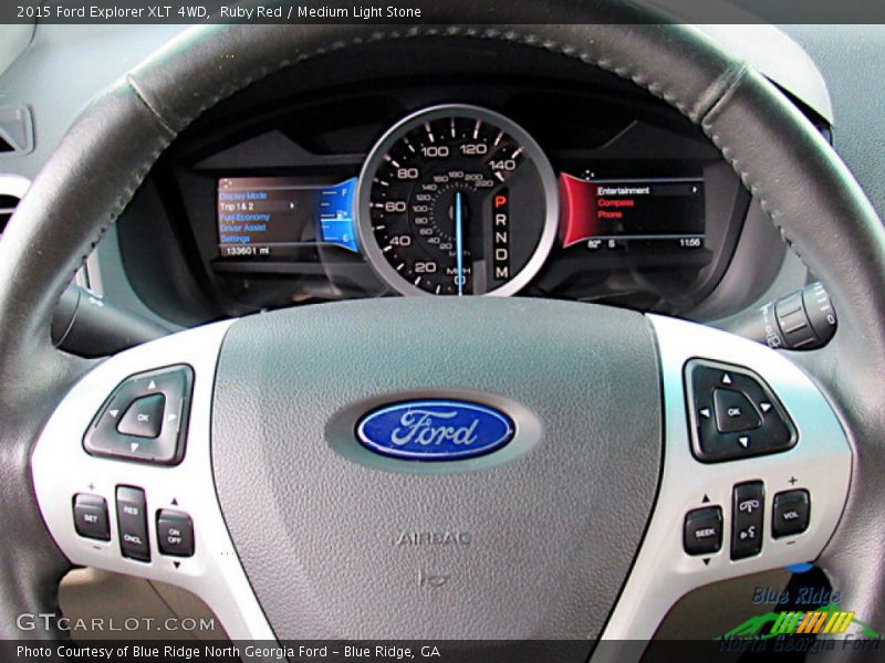 Ruby Red / Medium Light Stone 2015 Ford Explorer XLT 4WD
