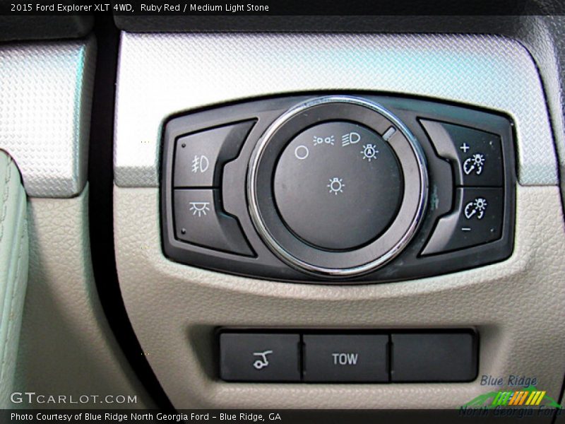 Ruby Red / Medium Light Stone 2015 Ford Explorer XLT 4WD