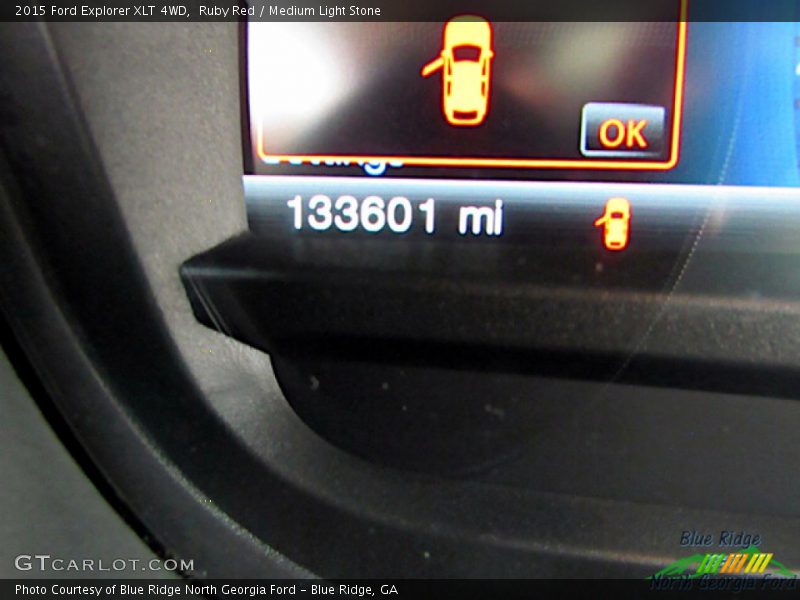 Ruby Red / Medium Light Stone 2015 Ford Explorer XLT 4WD