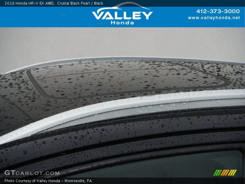 Crystal Black Pearl / Black 2019 Honda HR-V EX AWD
