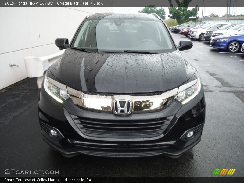 Crystal Black Pearl / Black 2019 Honda HR-V EX AWD