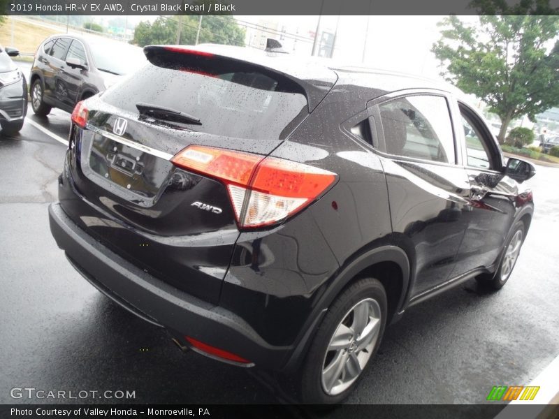 Crystal Black Pearl / Black 2019 Honda HR-V EX AWD