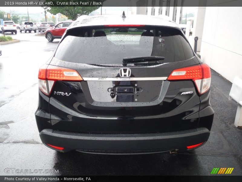 Crystal Black Pearl / Black 2019 Honda HR-V EX AWD