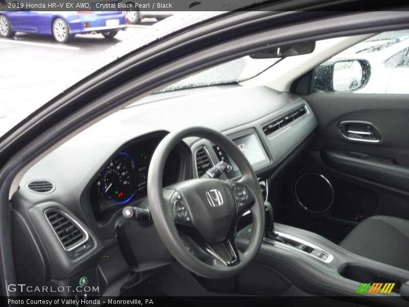 Crystal Black Pearl / Black 2019 Honda HR-V EX AWD