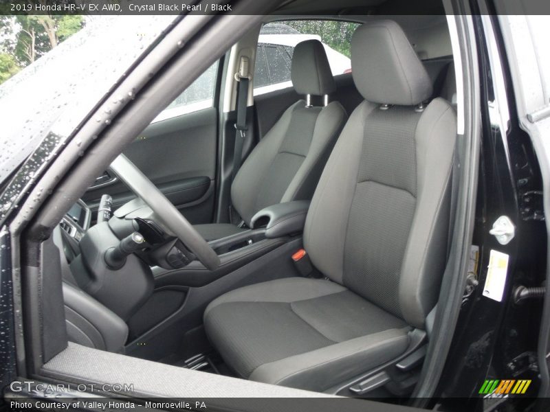 Crystal Black Pearl / Black 2019 Honda HR-V EX AWD