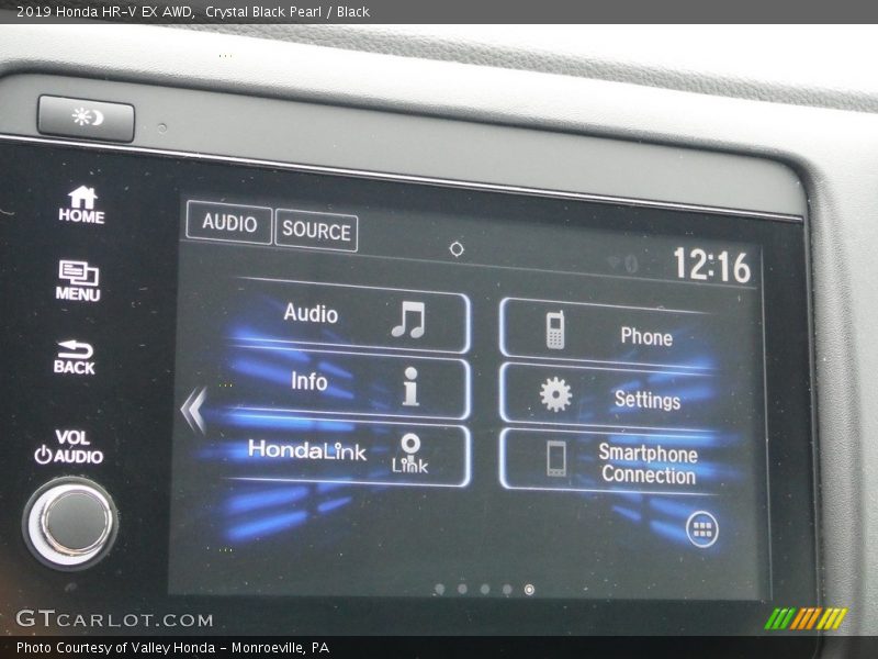 Crystal Black Pearl / Black 2019 Honda HR-V EX AWD