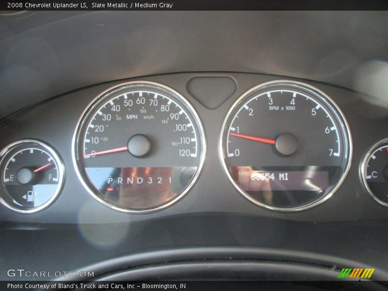 Slate Metallic / Medium Gray 2008 Chevrolet Uplander LS