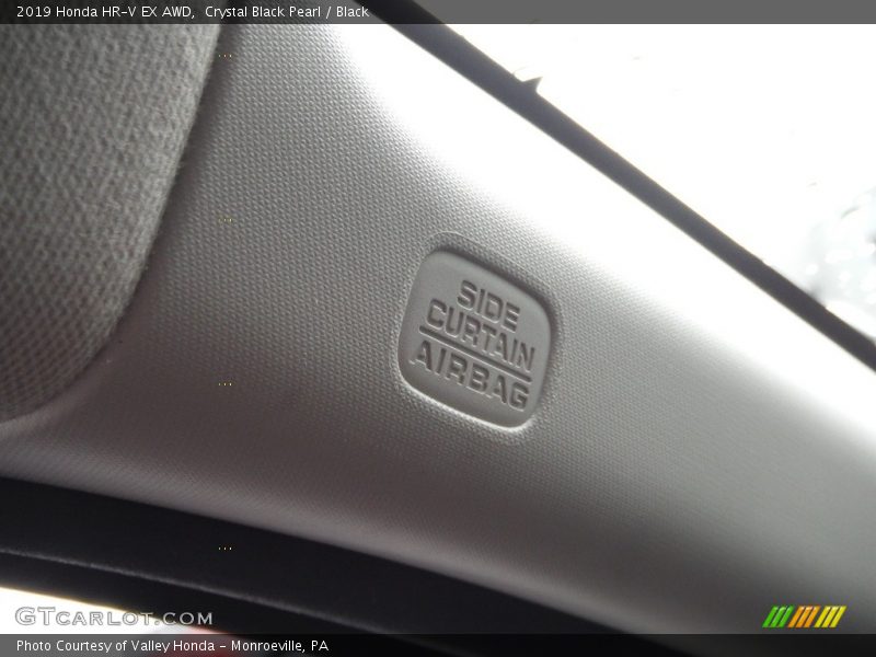 Crystal Black Pearl / Black 2019 Honda HR-V EX AWD
