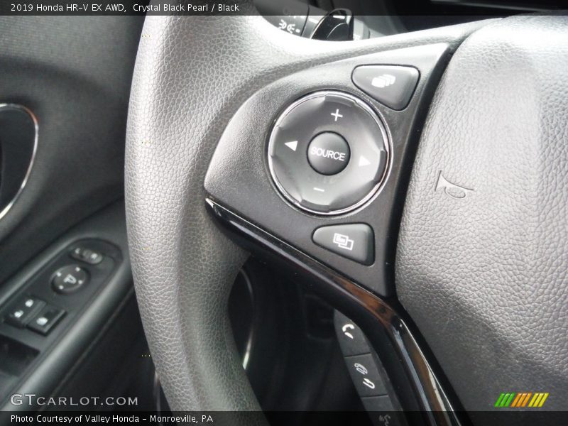 Crystal Black Pearl / Black 2019 Honda HR-V EX AWD